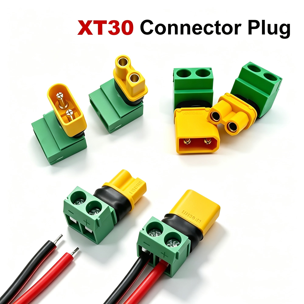 Drone Rc Car Hybrid - Solderless XT30 Connector Plug Male/Female XT30