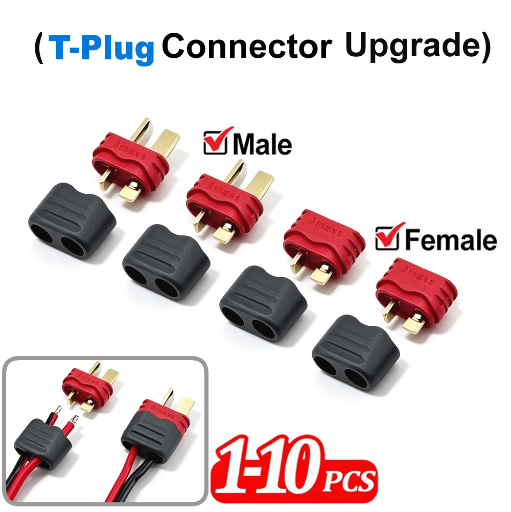 Drone Rc Car Hybrid - T Plug T Connector with Sheath