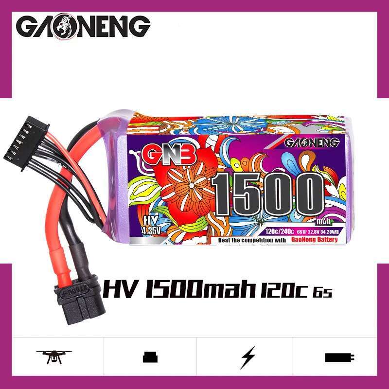 2Pcs GNB 6S Lipo Battery 22.8V - Nano Quad Fpv ulasan dan harga
