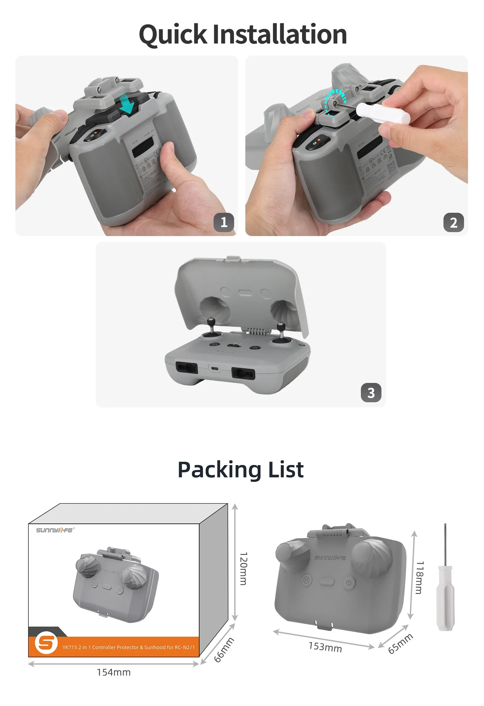 2 in 1 Controller Protector Su - Drone Rc Pro 2 ulasan dan harga