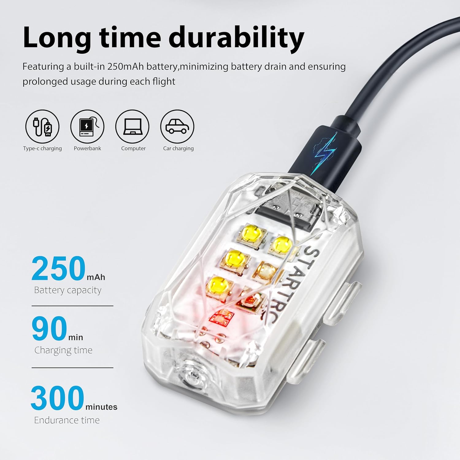 STARTRC Drone Strobe Light Ant - Drone Rc Pro 2 ulasan dan harga