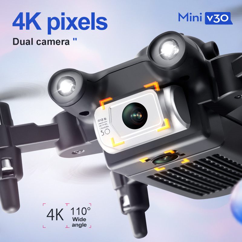 Mini V30 WiFi FPV Drone With 4 - Nano Quad Fpv ulasan dan harga
