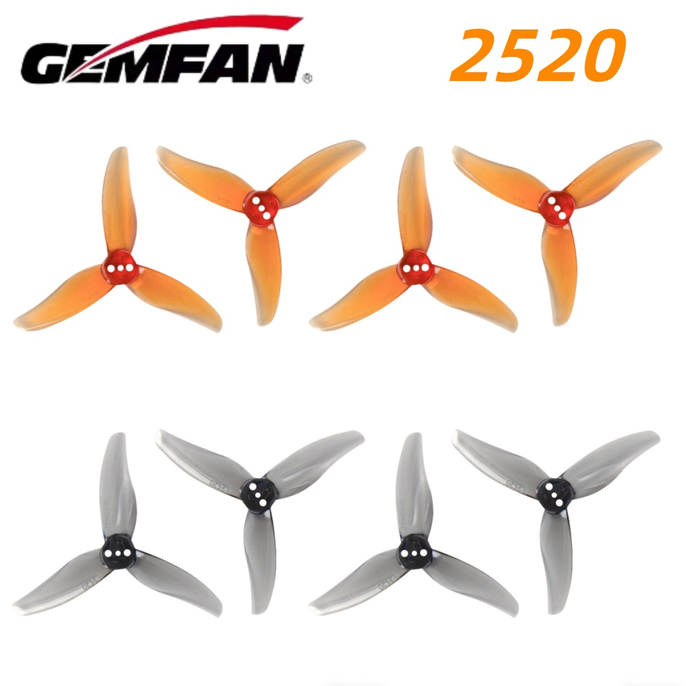 4Pairs Gemfan Hurricane 2520 2 - Fpv Racing Motor ulasan dan harga