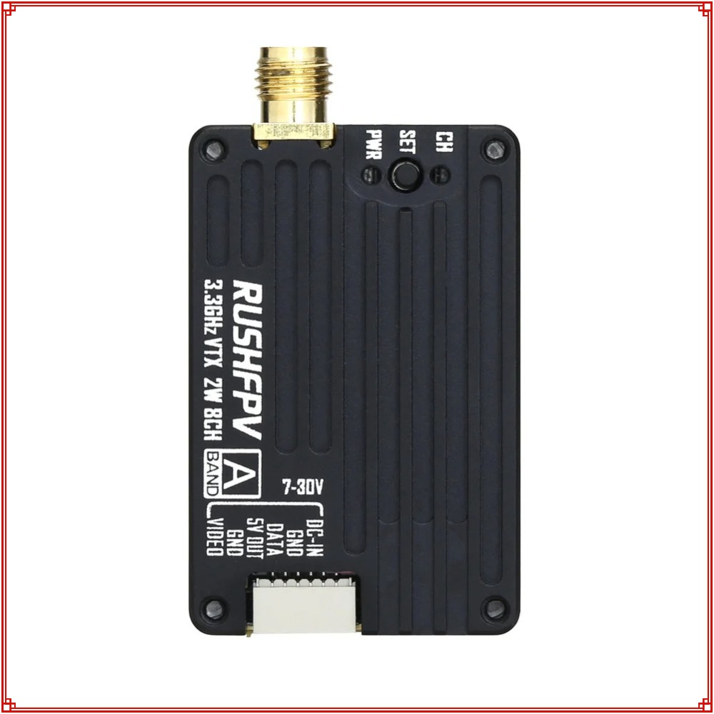 2026 New RUSHFPV 3.3G 2W VTX T - Drone With Rc 2 ulasan dan harga