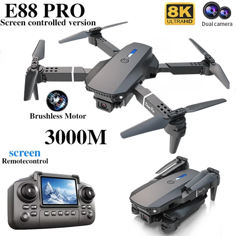 Professional E88 PRO Drone wit - Nano Quad Fpv ulasan dan harga