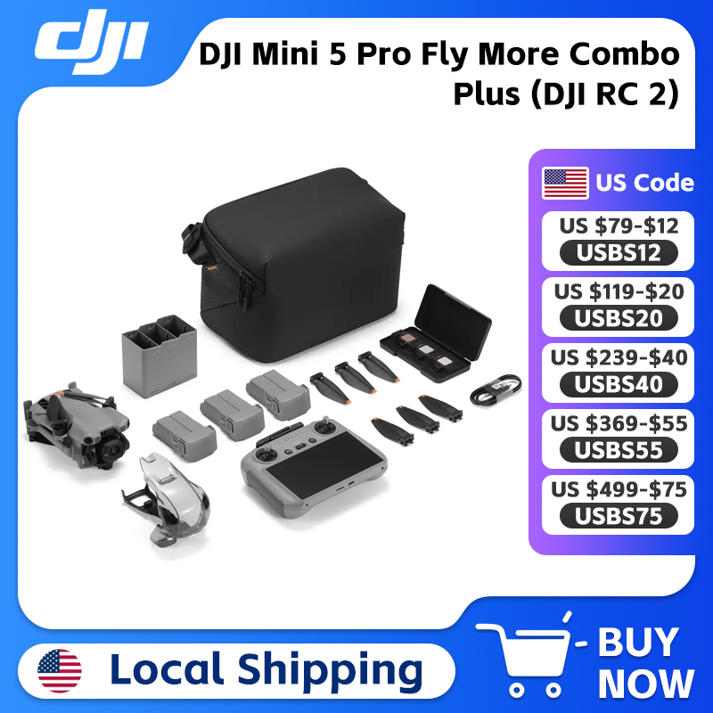 DJI Mini 5 Pro Fly More Combo  - Drone Dji Rc Mini 3 ulasan dan harga