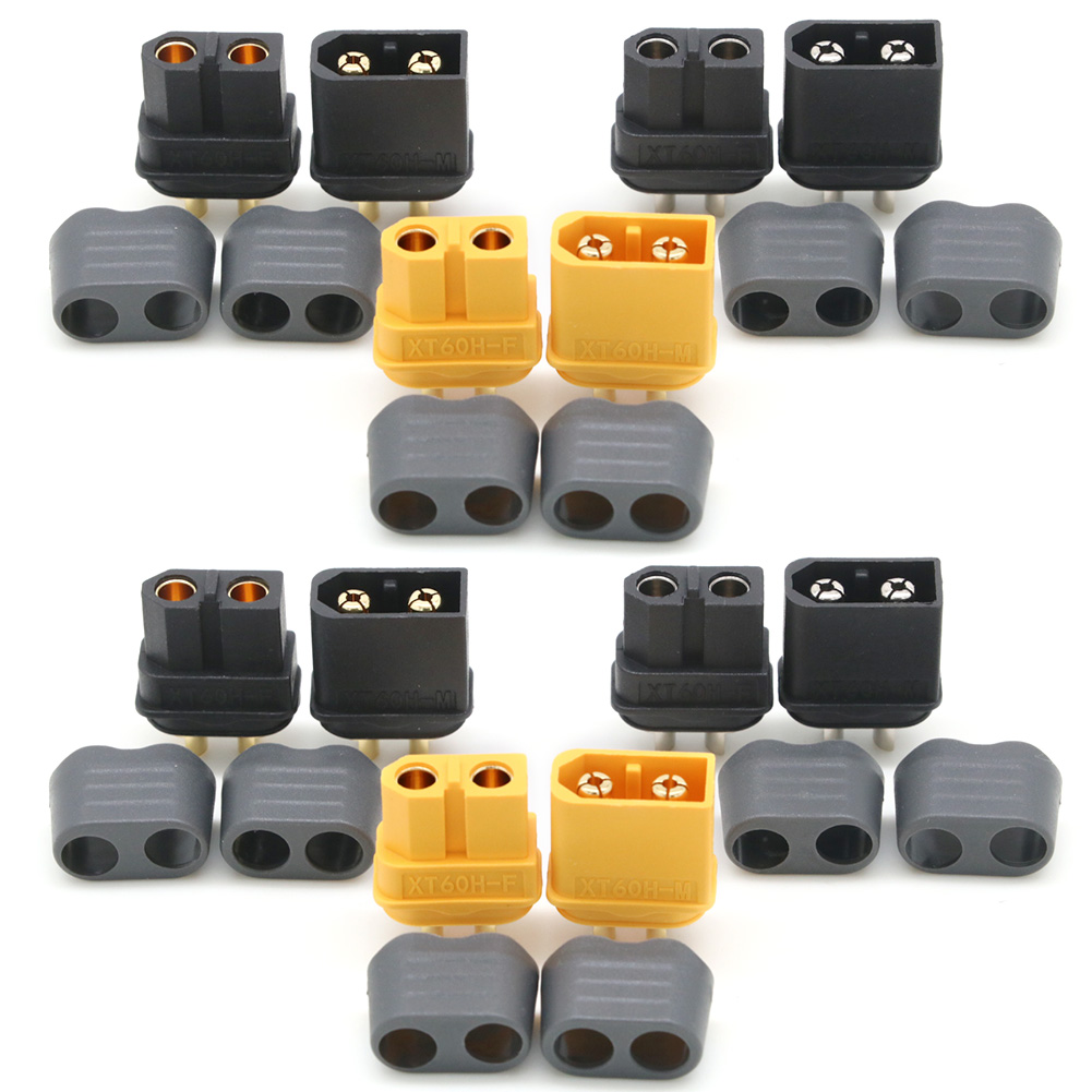 10Pcs Amass XT60+XT60H Banana  - Drone Rc Car Hybrid ulasan dan harga