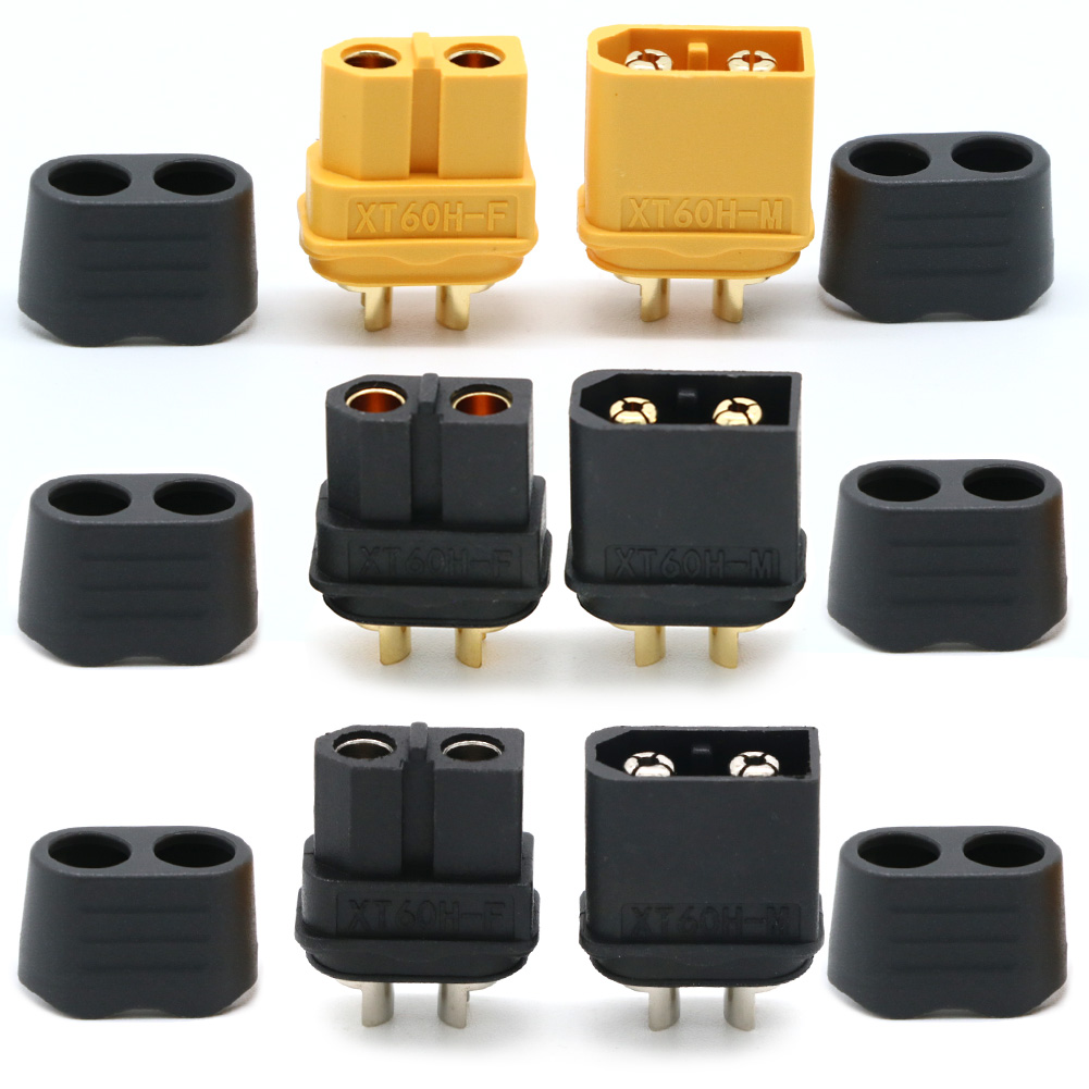 10Pcs Amass XT60+XT60H Banana  - Drone Rc Car Hybrid ulasan dan harga