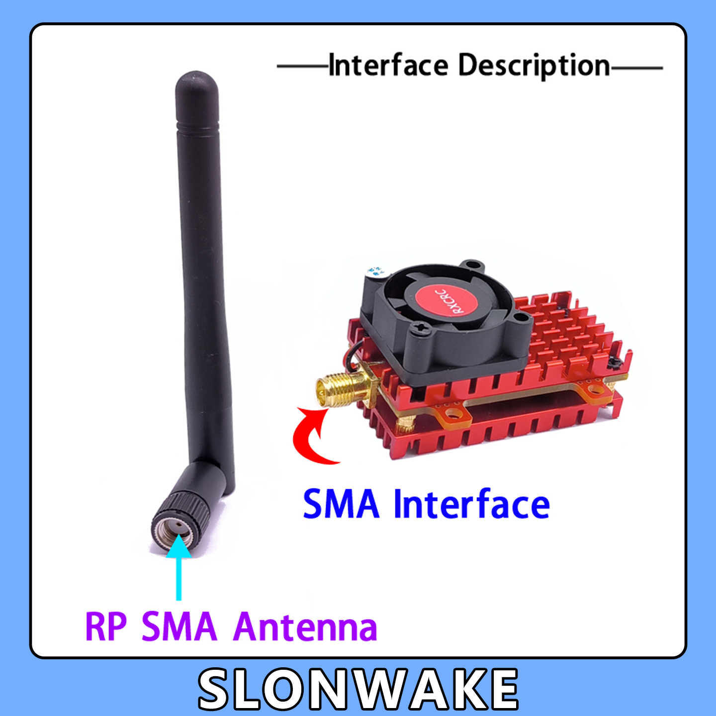 SLONWAKE 5.8G 2W VTX FPV 1800T - Drone Rc With Screen ulasan dan harga