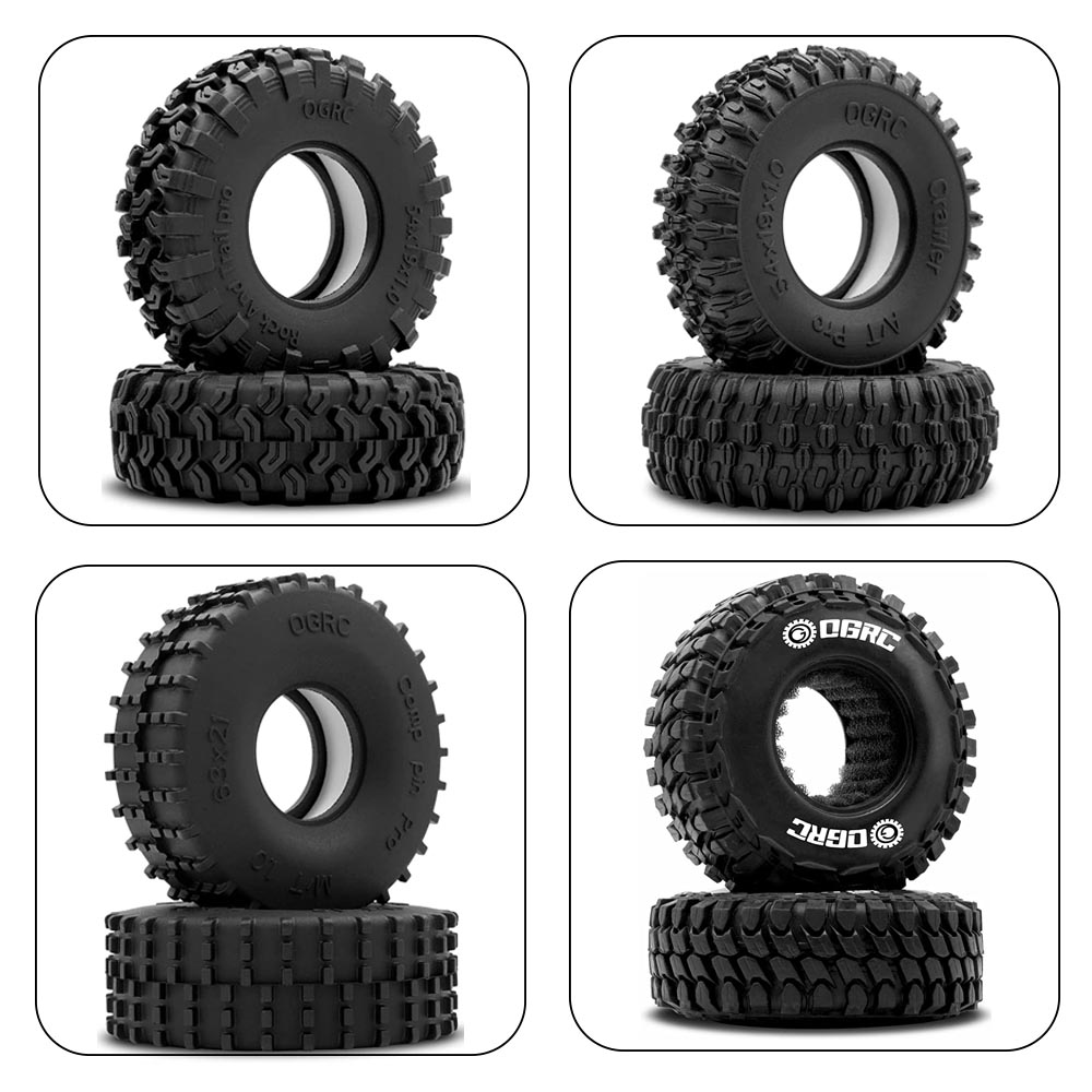 Esilun 1.0 RC Tires Competitio - Rc Rock Crawler ulasan dan harga