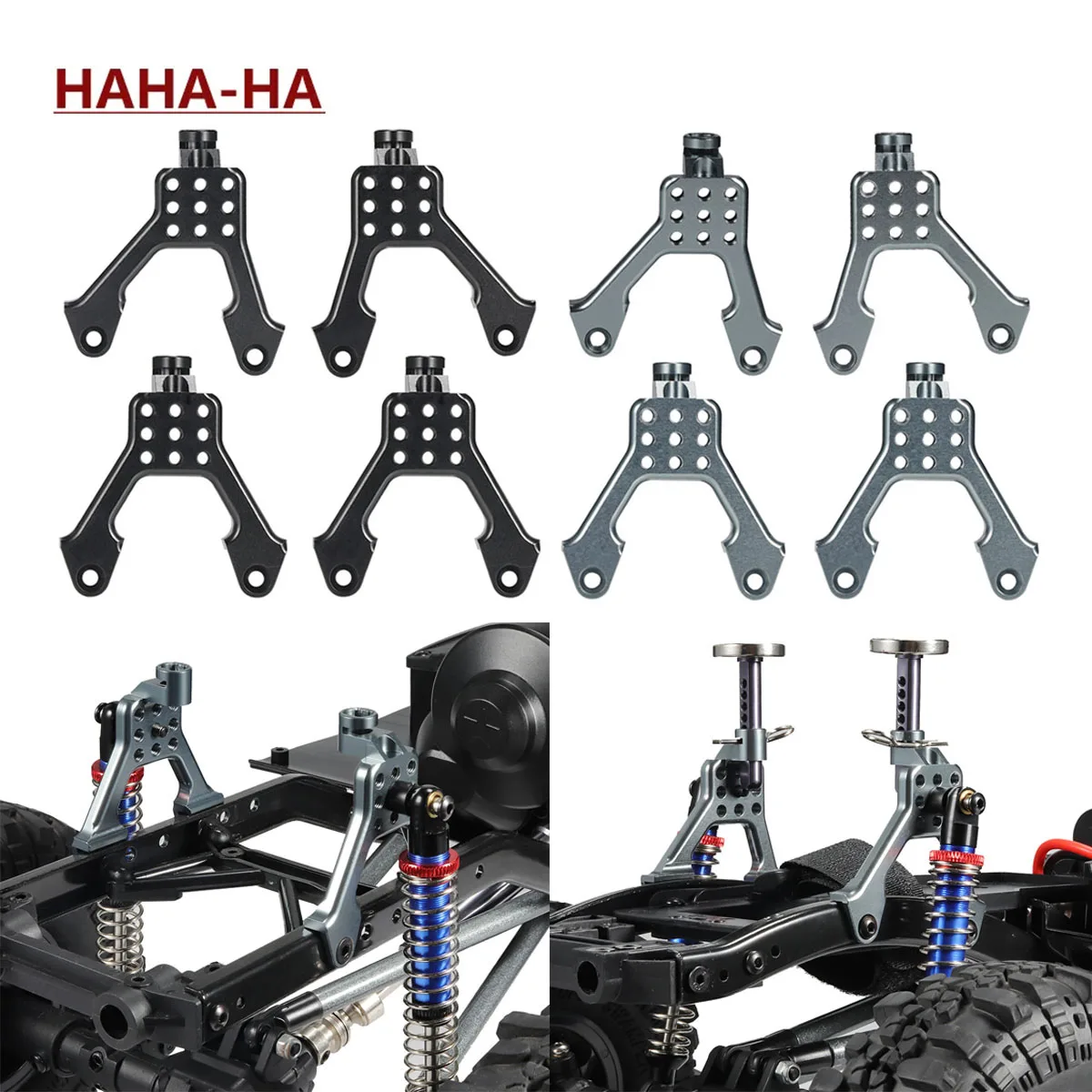 4Pcs Aluminum Front Rear Shock - Rc Rock Crawler ulasan dan harga