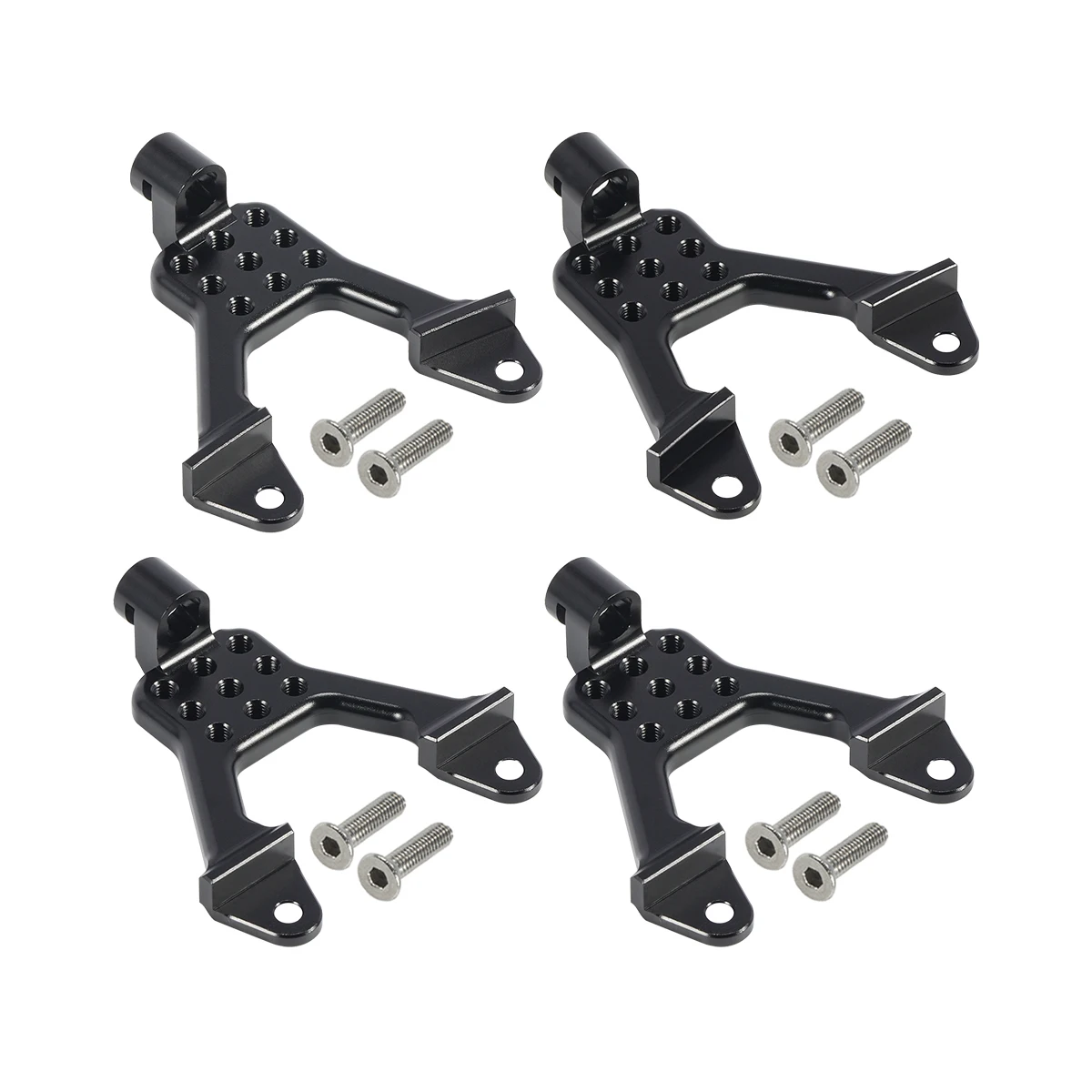 4Pcs Aluminum Front Rear Shock - Rc Rock Crawler ulasan dan harga