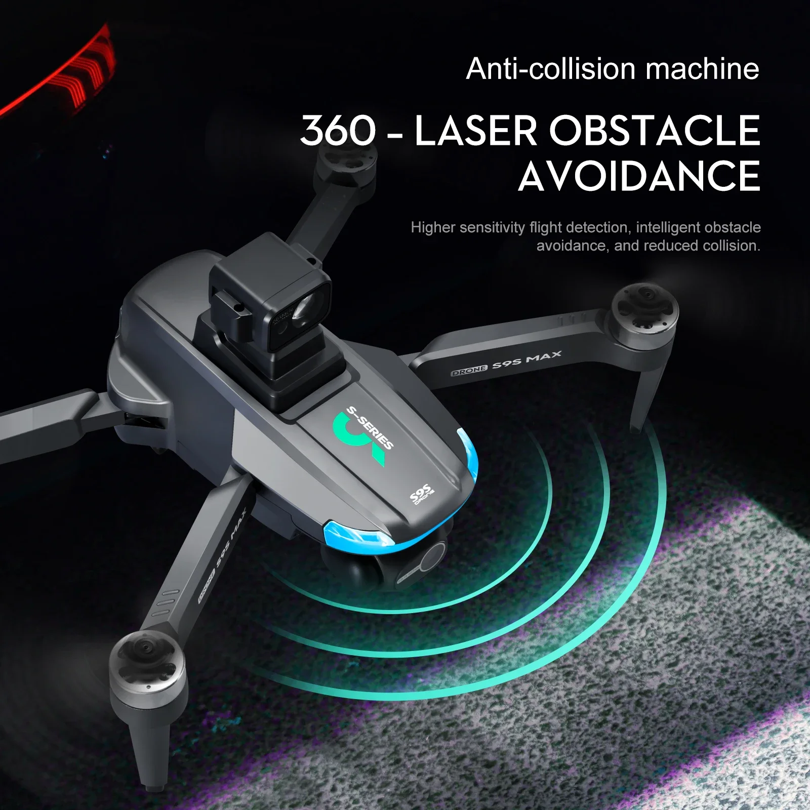 NEW S9S MAX MINI Drone 4K 2-Ax - Nano Quad Fpv ulasan dan harga