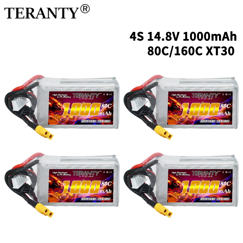 TERANTY 4S 1000mAh 14.8V 80C/1 - Nano Quad Fpv ulasan dan harga