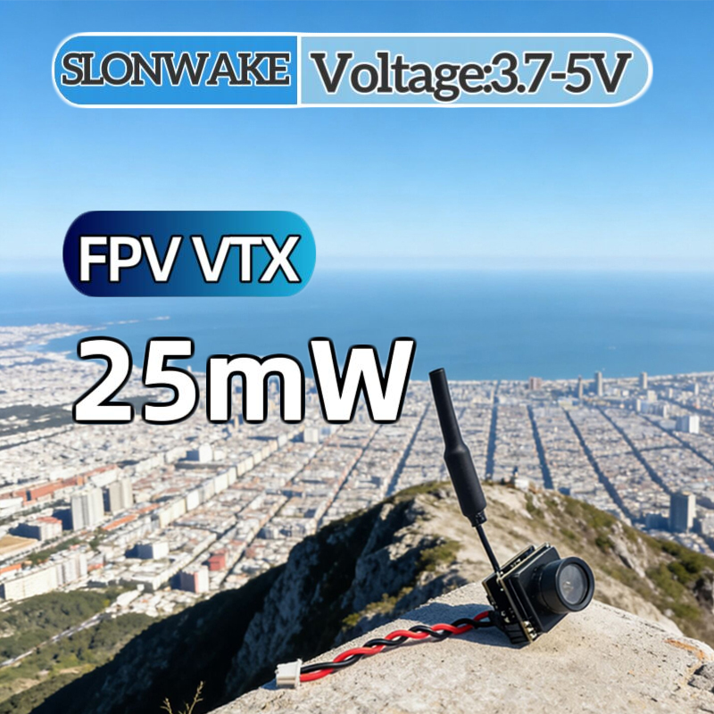 SLONWAKE FPV 25mW power simula - Drone Rc Mini ulasan dan harga