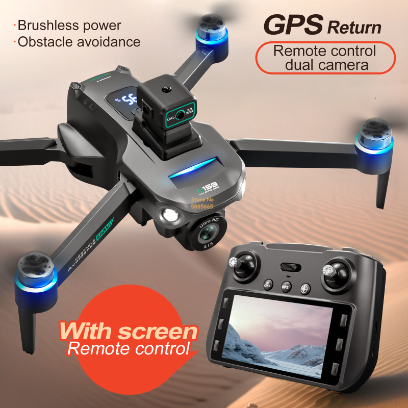 8K Dual Camera 5G WIFI FPV Rem - Nano Quad Fpv ulasan dan harga