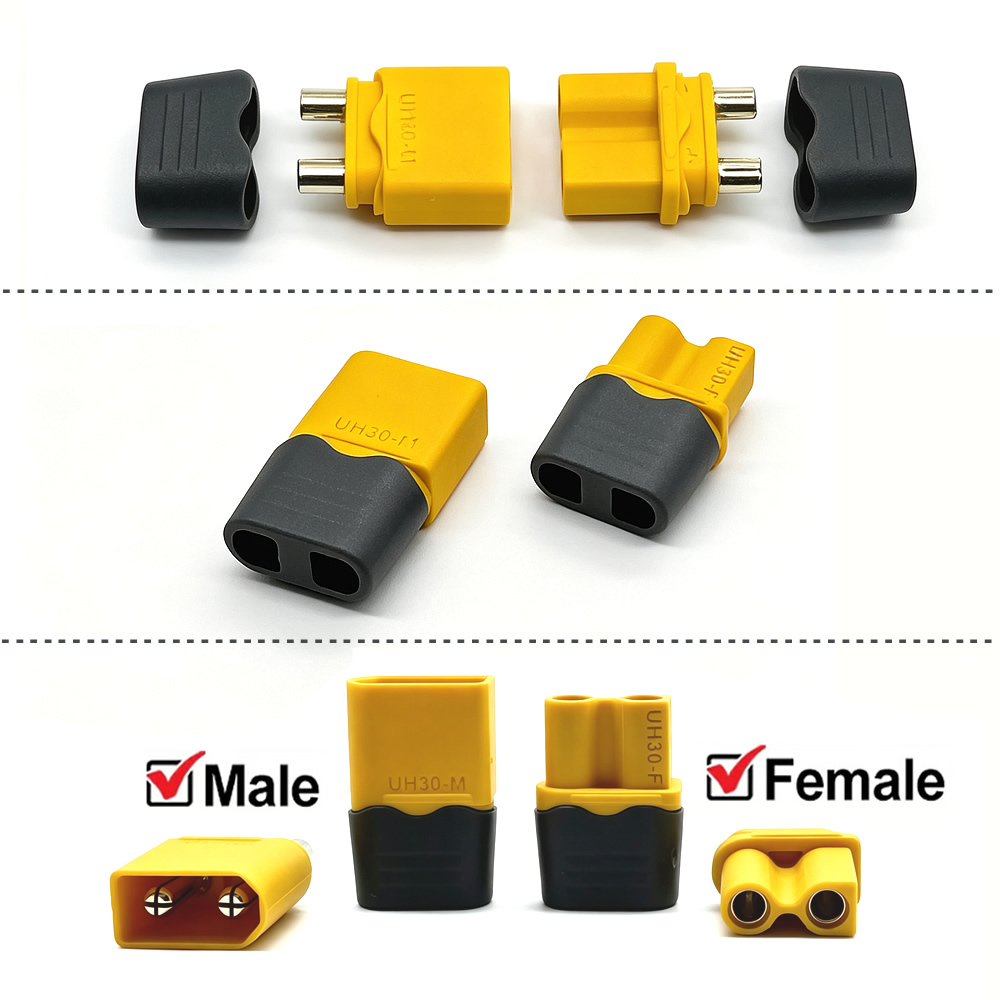 XT30 Connector Plug with Sheat - Drone Rc Car Hybrid ulasan dan harga
