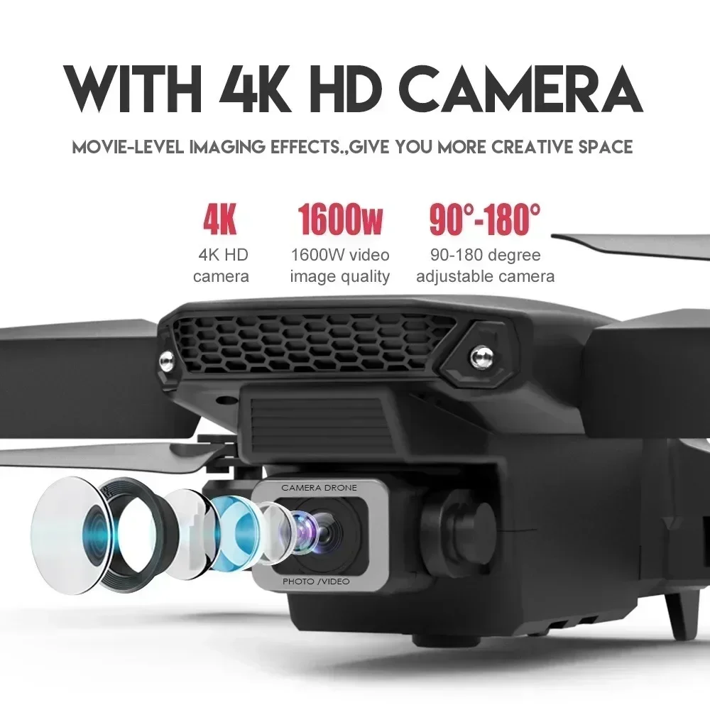 E88 Pro WIFI FPV Drone Wide An - Drone E88 Rc Quadcopter ulasan dan harga