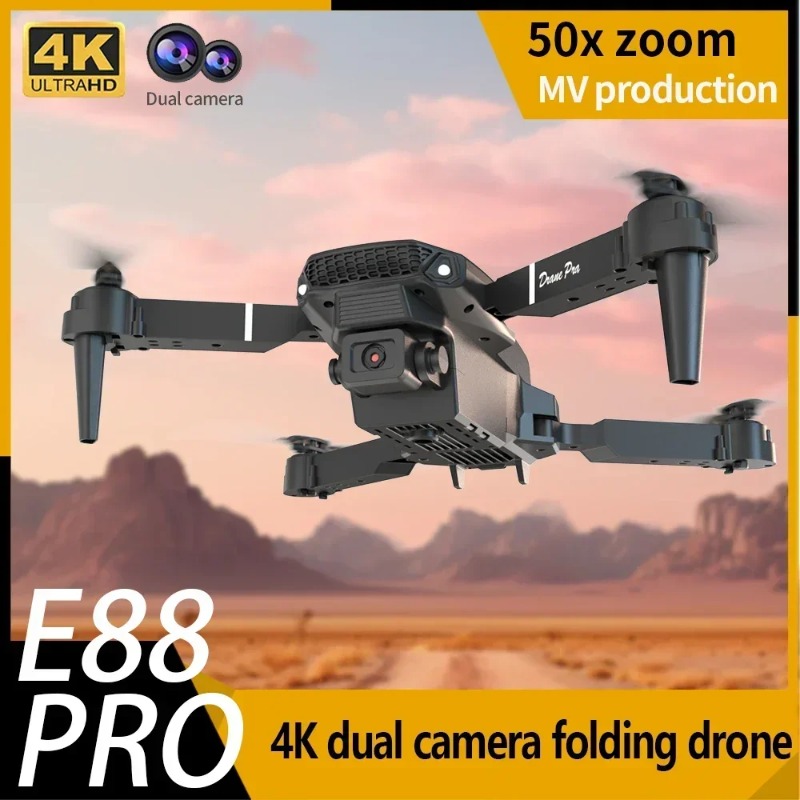 E88 Mini Drone 4K HD Camera Wi - Drone E88 Rc Quadcopter ulasan dan harga