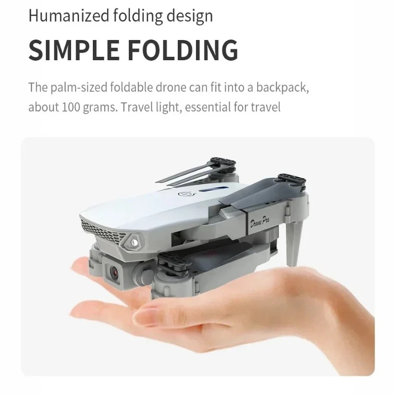 E88 Mini Drone 4K HD Camera Wi - Drone E88 Rc Quadcopter ulasan dan harga