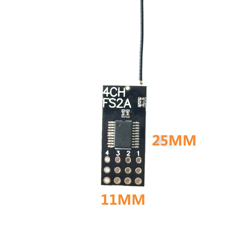 Flysky FS2A Mini Receiver 4CH  - Drone Rc Mini ulasan dan harga