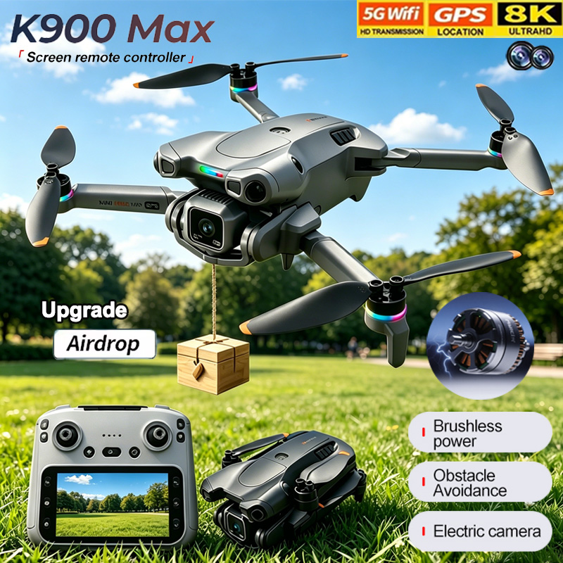 K900 Max FVP Drone 360° Laser  - Drone Avion Rc ulasan dan harga