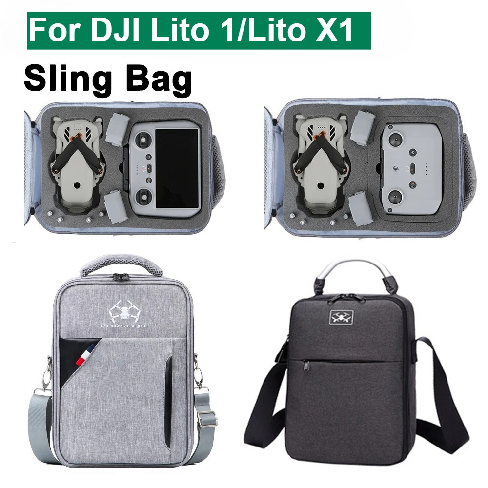 For DJI Lito 1/Lito X1 Portabl - Drone Carrying Bag ulasan dan harga