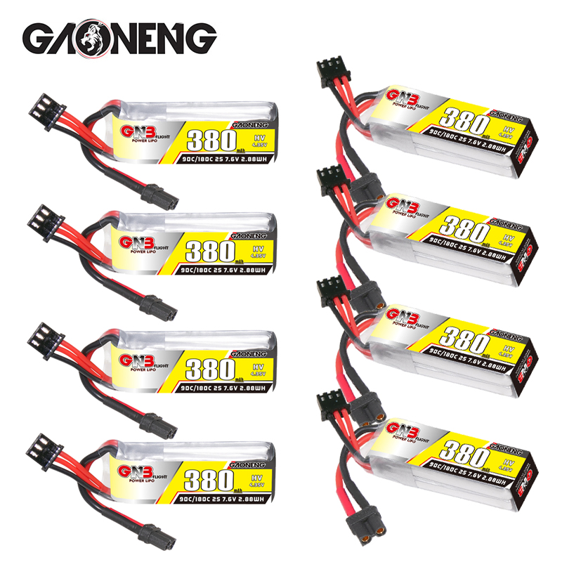 GNB 2S 7.6V 380mAh 90C/180C Li - Nano Quad Fpv ulasan dan harga