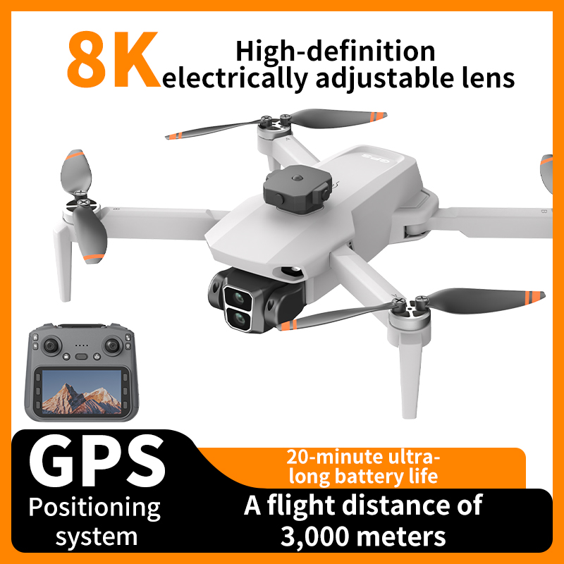 Nouveau L106-1 PRO RC Drone 8K - Drone Avion Rc ulasan dan harga