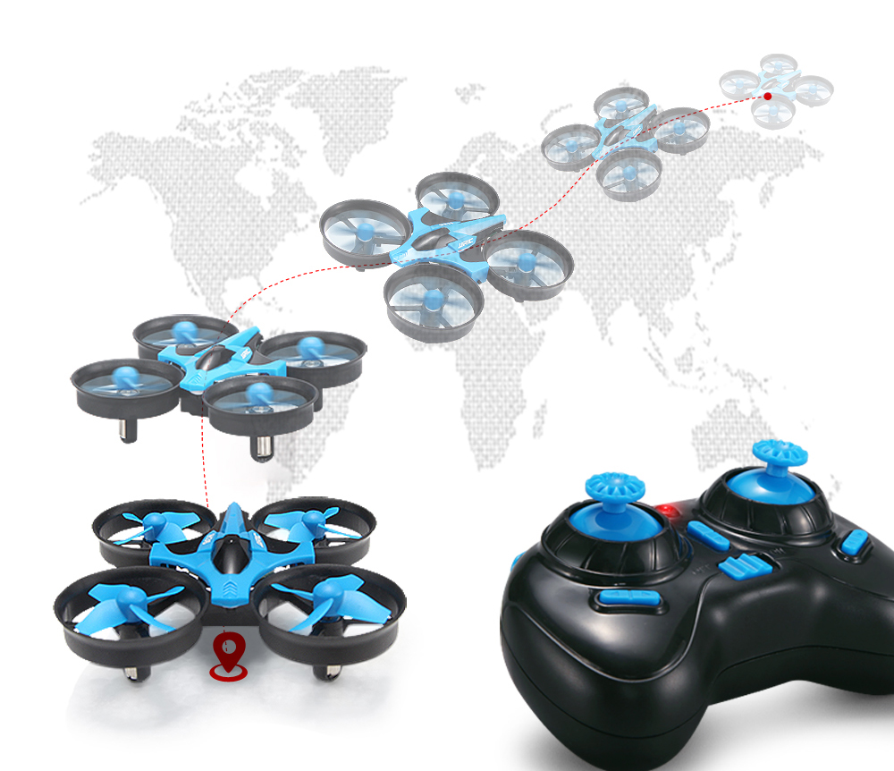 JJRC H36 Mini Rc Drone 4ch 6-A - Drone Without Rc ulasan dan harga