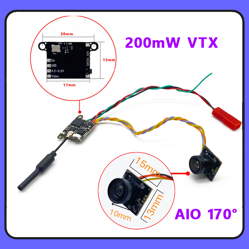SLONWAKE 5.8G 1200TVL FPV Came - Drone Rc Mini ulasan dan harga