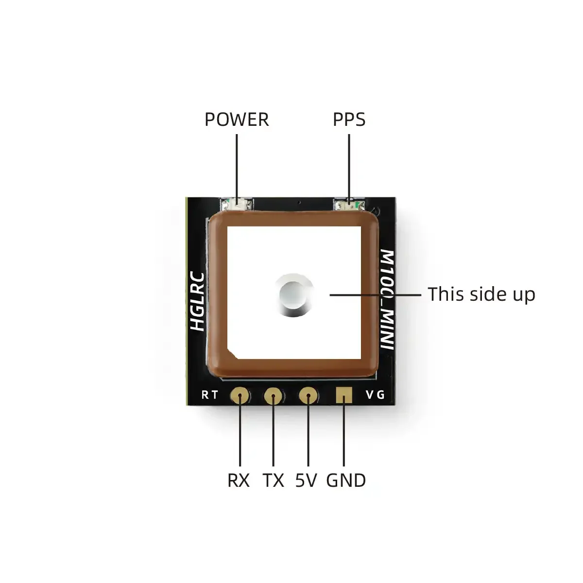 HGLRC M100 MINI GPS Module M10 - Nano Quad Fpv ulasan dan harga