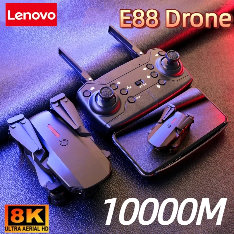 Lenovo New E88 Pro WIFI FPV Dr - Drone E88 Rc Quadcopter ulasan dan harga