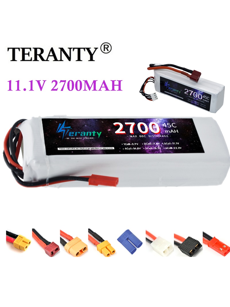 TERANTY 2700 MAH 45C 3S batter - Drone Avion Rc ulasan dan harga