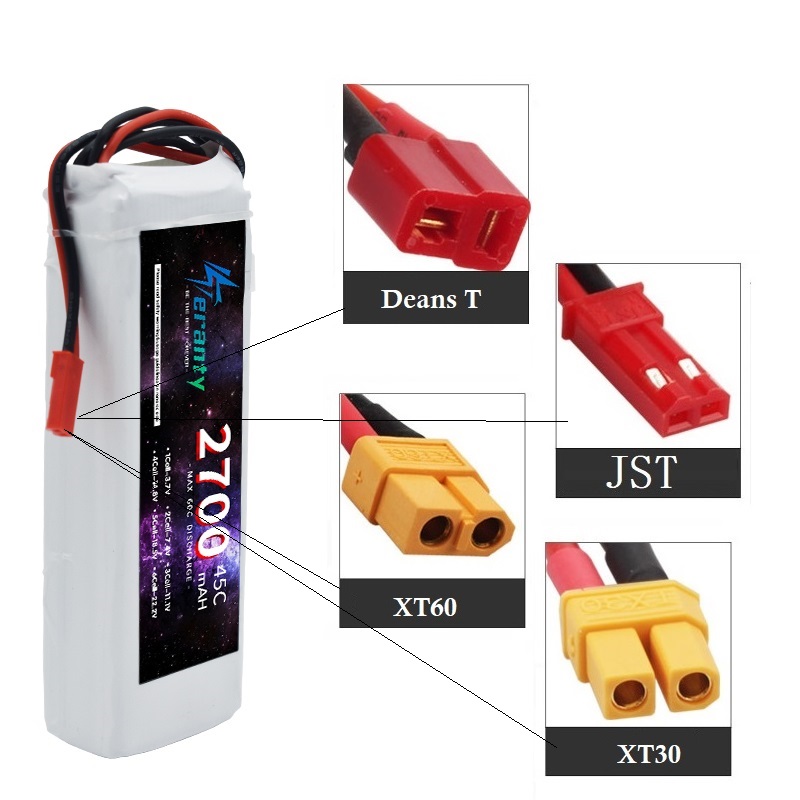 TERANTY 2700 MAH 45C 3S batter - Drone Avion Rc ulasan dan harga