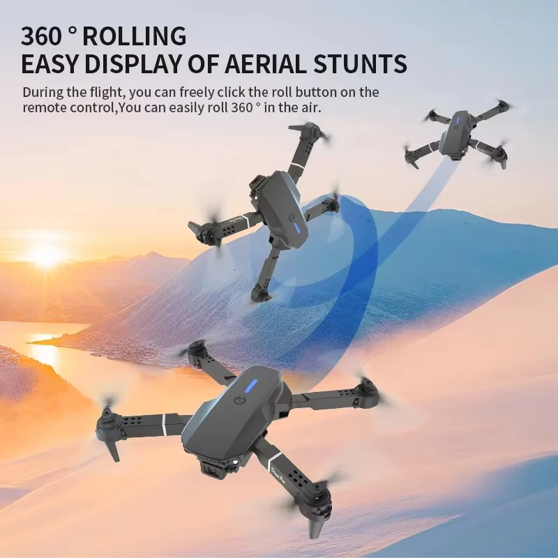 2026 New E88 Drone 8K HD Camer - Drone E88 Rc Quadcopter ulasan dan harga
