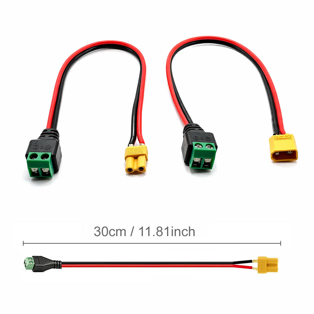 XT30 to 2 Pin Solderless Termi - Drone Rc Car Hybrid ulasan dan harga