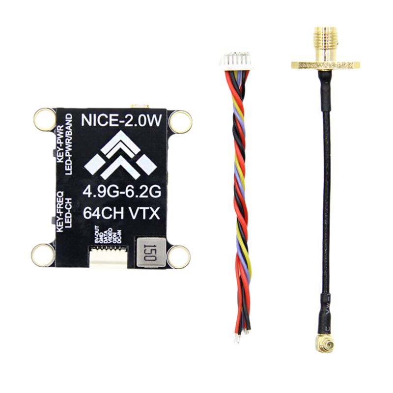 B68A 5.8G 2W VTX 2000Mw 64CH F - Drone Without Rc ulasan dan harga